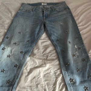 NWOTs Hudson Crop Riley Straight Leg Jean